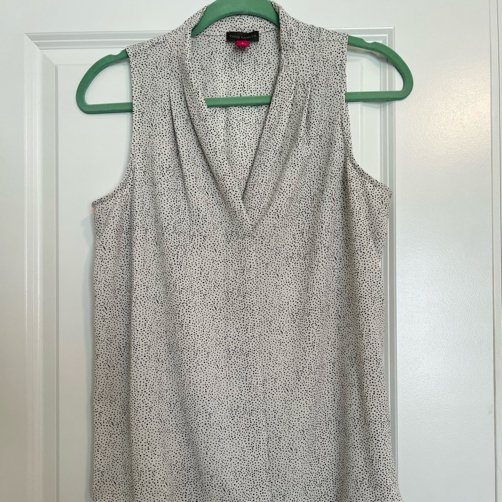 Vince Camuto V-Neck Blouse